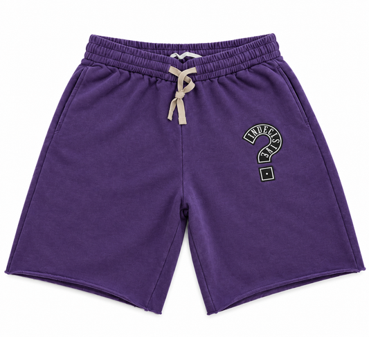 Purple Logo Shorts