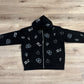 all over print zip up