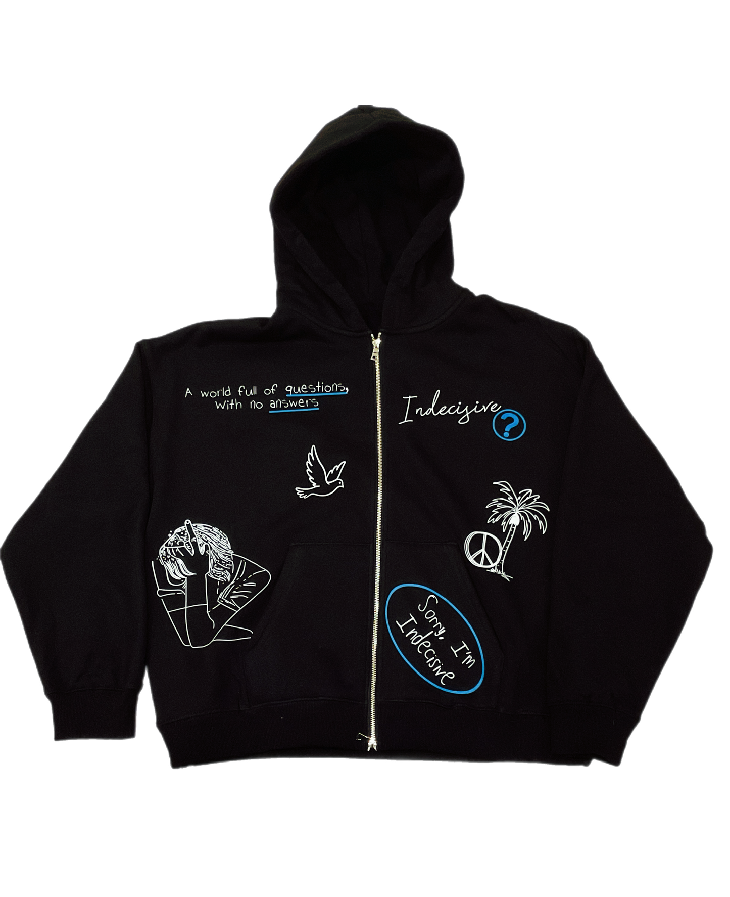 Blueprint Zip Up
